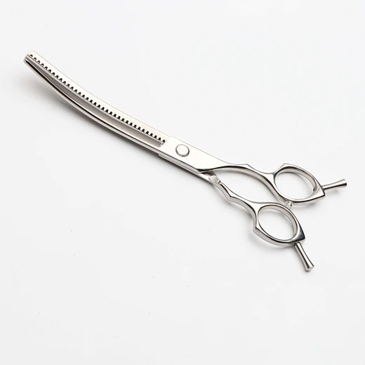 curved blenders dog grooming , grooming blending shears , best curved